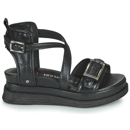 Airstep / A.S.98 LAGOS BUCKLE Couleur Noir 2 Airstep / A.S.98 LAGOS BUCKLE Couleur Noir – Image 2